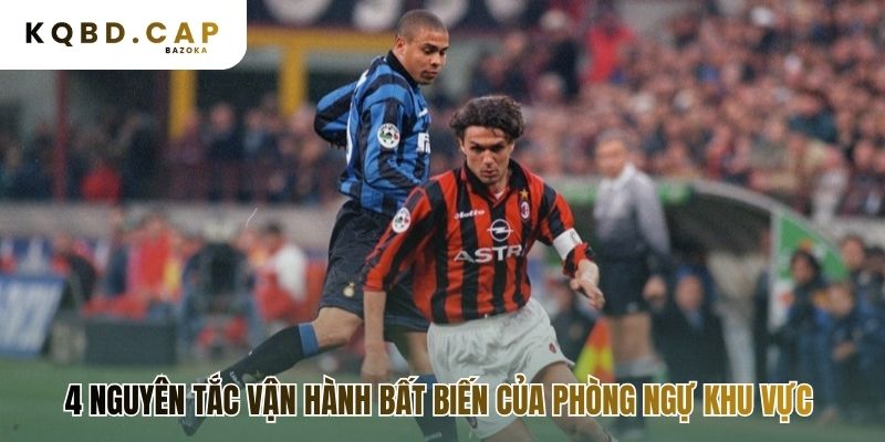 Bốn quy luật vận hành biến đội bóng thành một khối phòng ngự chắc chắn