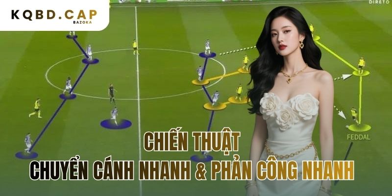 chiến thuật chuyển cánh nhanh & phản công nhanh
