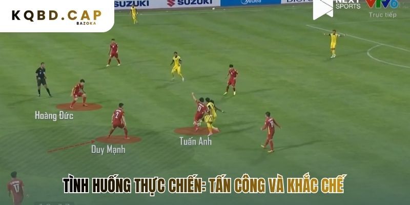 Mọi chiến thuật tấn công đều có phương án phòng ngự tương ứng