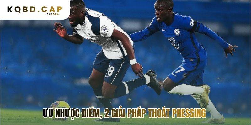 Thoát pressing tầm trung bằng chuyền dài và phối hợp nhanh